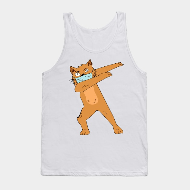 Cat dabbing move Tank Top by Shadowbyte91